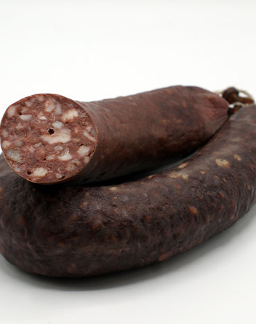 Hausmacher Blutwurst Ring – Blood Sausage Farmer Style (0.75 Pound)