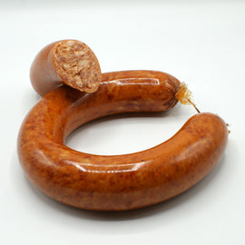 Grobe Mettwurst – Spreadable Coarse Smoked Pork Sausage (Per Ring) 1 Pound