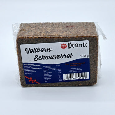 Prunte Vollkorn Schwarzkopf - Authentic German Bread