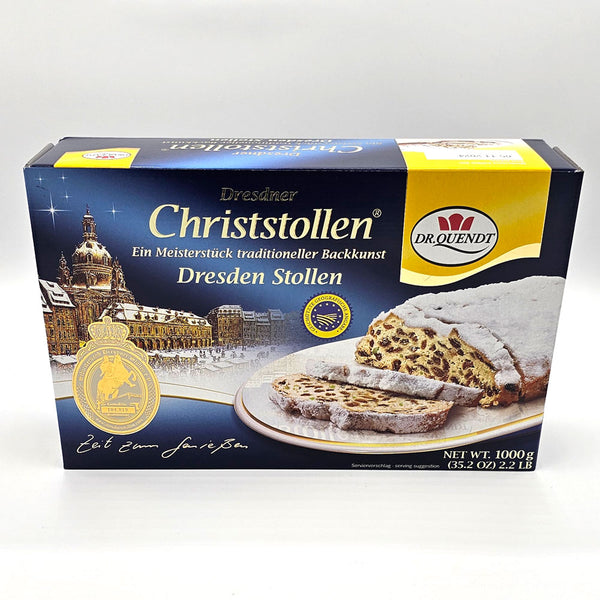 DR. QUENDT Dresdner Christstollen 2.2 LB – German Sausage