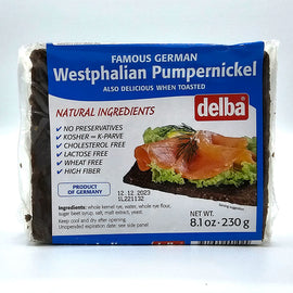 Delba Westphalian Pumpernickel - Authentic German Bread
