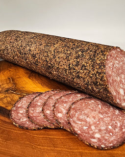 Garlic Pepper Salami – German Style Salami