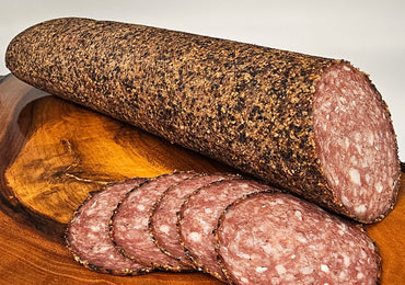 Garlic Pepper Salami – German Style Salami