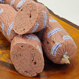 LEBERKNÖDEL SAUSAGE – LIVER SAUSAGE (3 SAUSAGE LINKS PER PACKAGE) One Pound