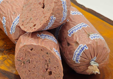 LEBERKNÖDEL SAUSAGE – LIVER SAUSAGE (3 SAUSAGE LINKS PER PACKAGE) One Pound