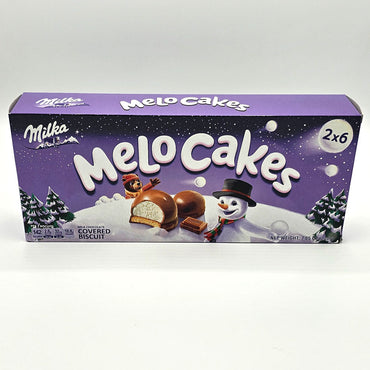 Milka Melo Cakes 2x6 Milk Chocolate Covered Biscuit