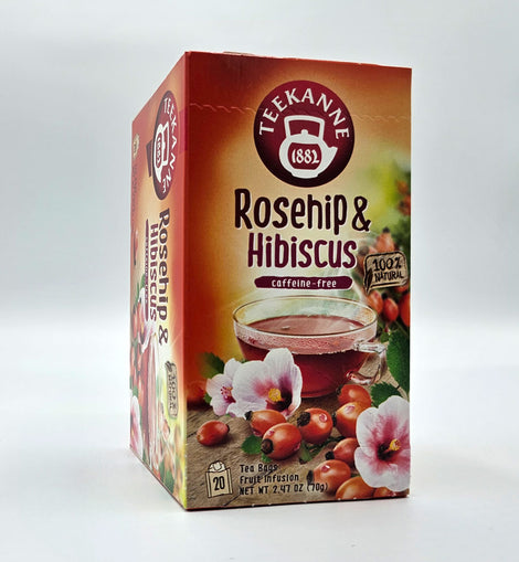 Teekanne Company Tea Hibiscus – Rosehip Sausage German