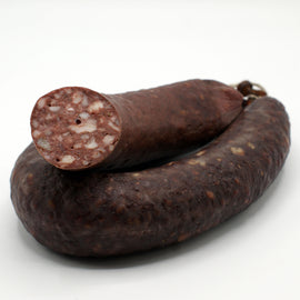Hausmacher Blutwurst Ring – Blood Sausage Farmer Style (0.75 Pound)