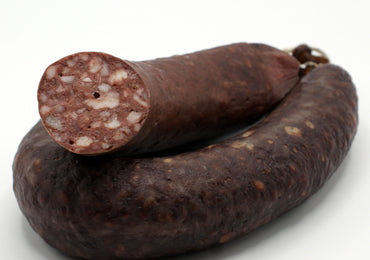 Hausmacher Blutwurst Ring – Blood Sausage Farmer Style (0.75 Pound)