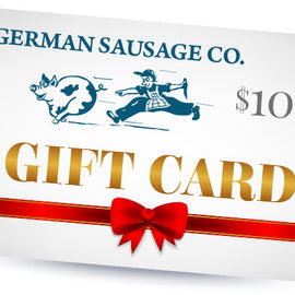 German Sausage Gift Card