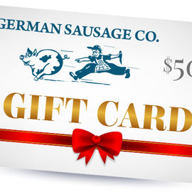 German Sausage Gift Card