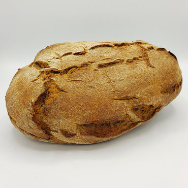 Crusty Loaf of Bread - Authentic German Bread