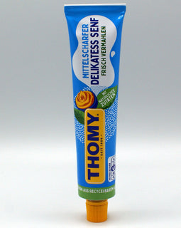 Thomy - Mittelscharfer Delikatess Senf Frisch Vermahlen - Tube (100 ml)
